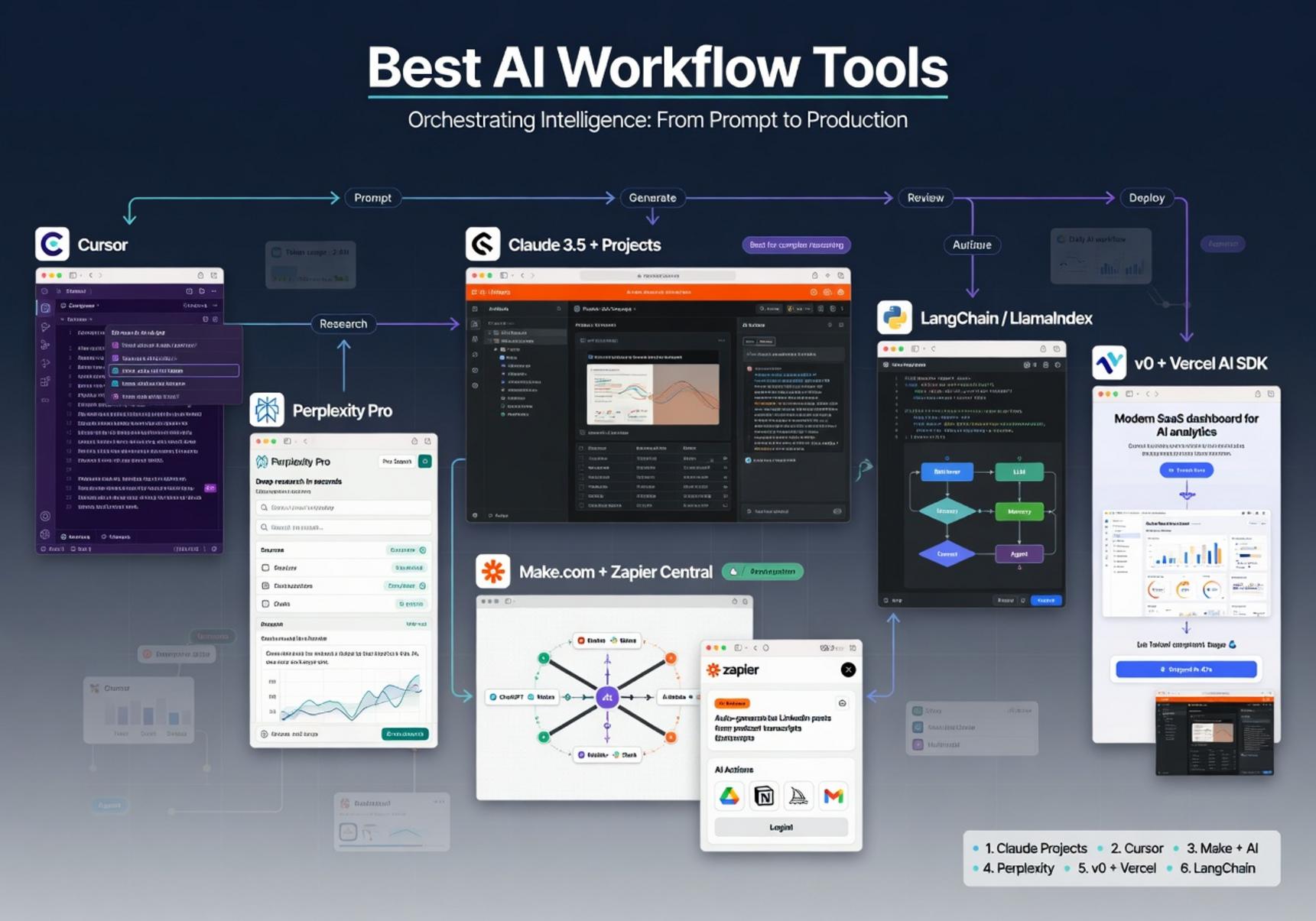 Top 5 Best AI Workflow Tools You Need to Try This Year