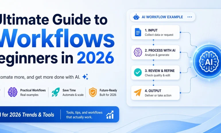 The Ultimate Guide to AI Workflows for Beginners in 2026